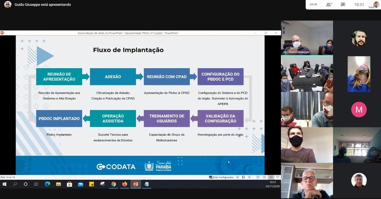 Codata apresenta o PBDoc para Indiretas do Governo da Paraíba Codata apresenta o PBDoc para Indiretas do Governo da Paraíba