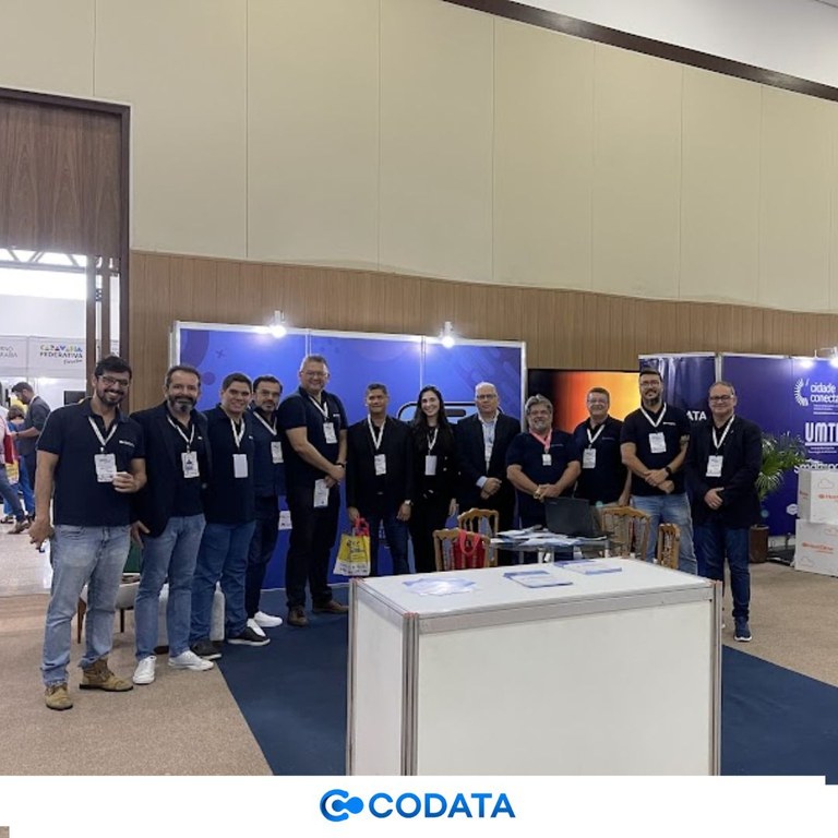 CODATA apresenta soluções inovadoras para modernização de prefeituras no I CONFEP e Caravana Federativa CODATA apresenta soluções inovadoras para modernização de prefeituras no I CONFEP e Caravana Federativa