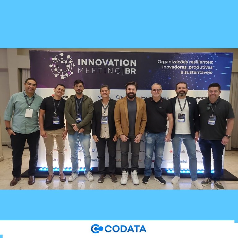 CODATA busca soluções inovadoras para o governo da Paraíba no Innovation Meeting Brasil 2024 CODATA busca soluções inovadoras para o governo da Paraíba no Innovation Meeting Brasil 2024