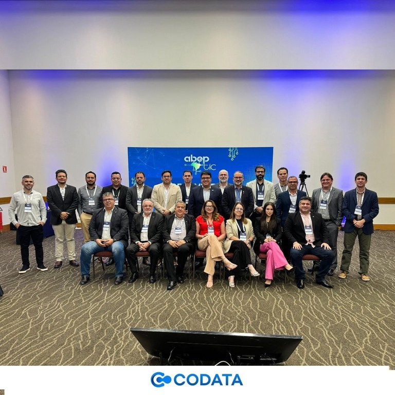 CODATA participa da 144ª Reunião do Fórum de Diretores Técnicos da ABEP-TIC para debater IA, segurança cibernética e soluções inovadoras CODATA participa da 144ª Reunião do Fórum de Diretores Técnicos da ABEP-TIC para debater IA, segurança cibernética e soluções inovadoras