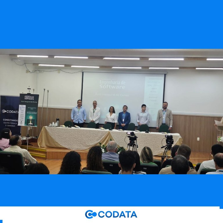 CODATA participa da inauguração do curso de Engenharia de Software do IFPB João Pessoa