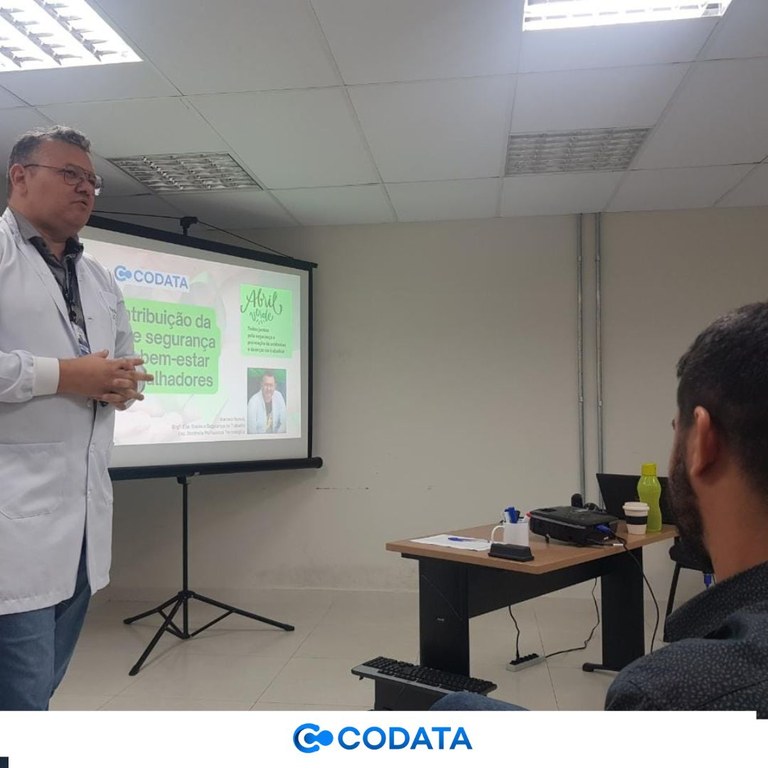 CODATA promove palestra alusiva ao Abril Verde CODATA promove palestra alusiva ao Abril Verde