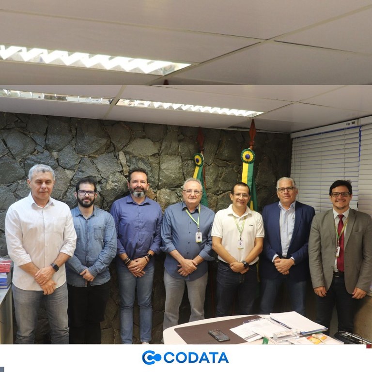 CODATA realiza visita técnica à Empresa de Tecnologia da Informação do Ceará CODATA realiza visita técnica à Empresa de Tecnologia da Informação do Ceará