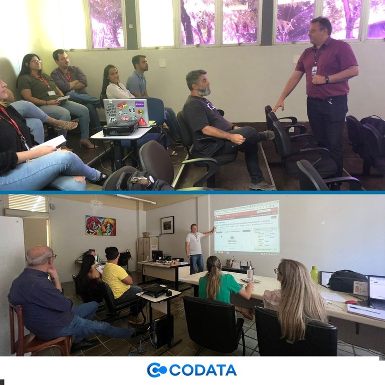 CODATA realiza workshops para a SUPLAN e a FCJA para potencializar o uso do PBDoc CODATA realiza workshops para a SUPLAN e a FCJA para potencializar o uso do PBDoc