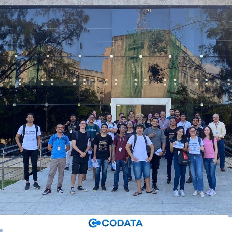 CODATA recebe alunos do curso de Sistemas para Internet do IFPB para visita técnica CODATA recebe alunos do curso de Sistemas para Internet do IFPB para visita técnica