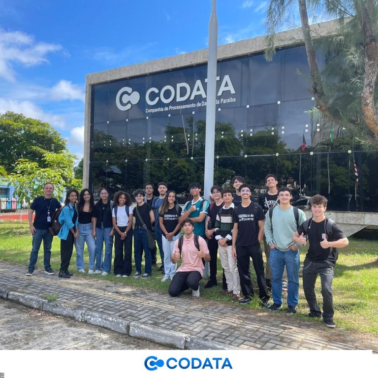 CODATA recebe estudantes de Engenharia de Software do IFPB para visita técnica CODATA recebe estudantes de Engenharia de Software do IFPB para visita técnica